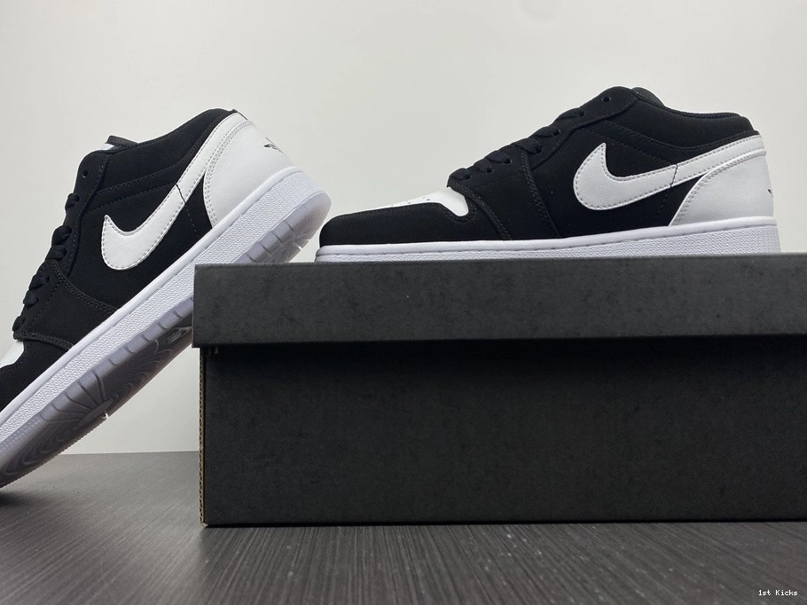 1 DH6931-001 White Air Black Jordan Low 0312